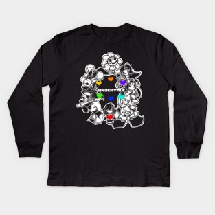 Undetale Kids Long Sleeve T-Shirt